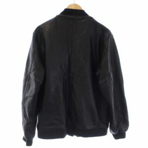 Schott LEATHER JACKET BOWERY ラムレザー L ブラック