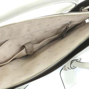 kate spade new york MARGAUX LARGE SATCHEL ハンドバッグ 2WAY レザー ホワイト