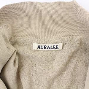 AURALEE 20SS HARD TWIST AMUZEN DOUBLE CLOTH POLO 半袖 4 ベージュ