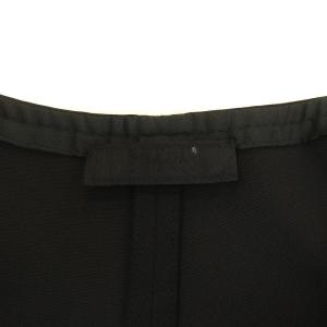 PRADA タイトワンピース ノースリーブ ひざ丈 42 ブラック