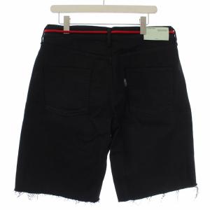 Off-White MAIN LABEL SCORPION SHORT 5 POCKET パンツ 34 ブラック 