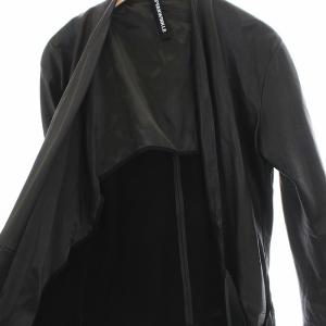 RIPVANWINKLE 18SS シープレザー カーディガン 羊革 M 黒