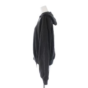 AURALEE イエナ別注 SUPER SOFT プルオーバー 長袖 パーカー スウェット クロップド丈 ショート丈 オーバーサイズ 1 M