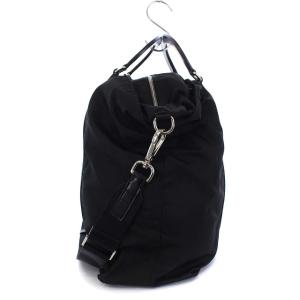 PRADA ハンドバッグ ショルダー 2WAY 三角プレート 黒