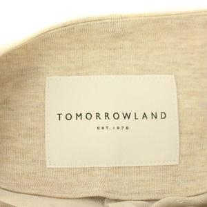 TOMORROWLAND 20SS ガウン カーディガン 薄手 ロングカーディガン 長袖 36 ベージュ