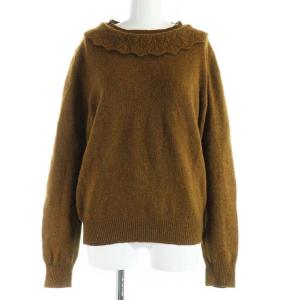 高価買取中】MARGARET HOWELL マーガレットハウエル ニット セーター 売り出し新品 マーガレットハウエル ニット ダークネイビー サイズⅡ カシミヤ混 ニット/セーター