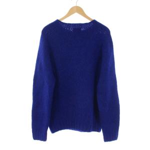 INVERALLAN 長袖 ニット セーター ウール 42 L-XL ブルー