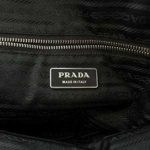 PRADA ボストンバッグ ハンドバッグ ベージュ ライトブルー