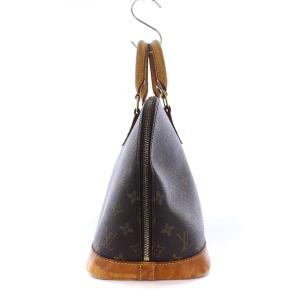 LOUIS VUITTON M51130 アルマMM モノグラム ボストンバッグ 茶