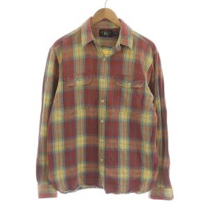ラルフローレン カジュアルシャツ 長袖 チェック コットン M マルチカラー