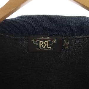 RRL ラルフローレン ジャケット ブルゾン ショールカラー コットン S ブラック ネイビー