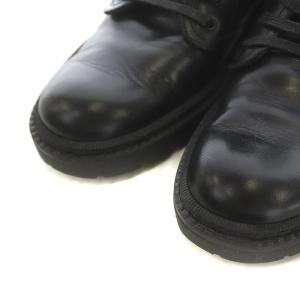 DIOR HOMME ショートブーツ サイドジップ レザー 41.5 黒