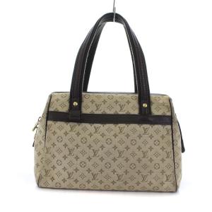 LOUIS VUITTON M92215 モノグラムミニ ジョセフィーヌPM ボストンバッグ 2WAY カーキ 