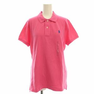 THE SKINNY POLO ポロシャツ 半袖 ポニー ワンポイント XL ピンク タグ付き