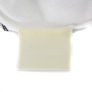 Diagram 21SS ワンピース レース シースルー ニット ロング 花柄 36 ホワイト