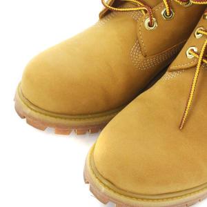 Timberland プレミアムウォータープルーフブーツ ブーツ ショート レースアップ 7W ベージュ