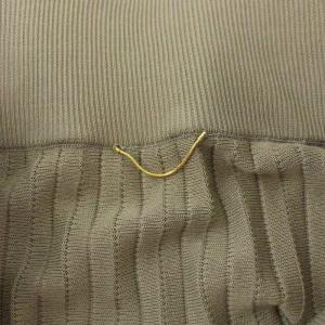 Deuxieme Classe 20SS Beauty Pleated スカート ニット 38 ベージュ