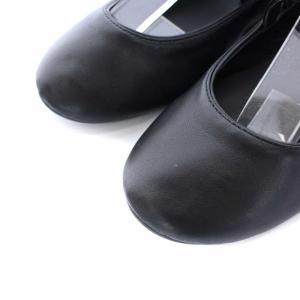 Repetto 21SS パピーバブAD PAPEE BAB AD パンプス フラット ストラップ レザー 36.5 ブラック