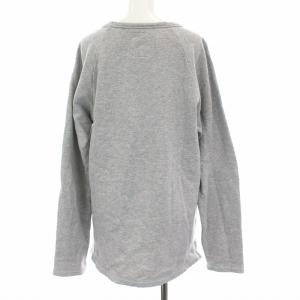 agnes b. Carne Bollente 19AW トレーナー スウェット 裏起毛 長袖 L グレー