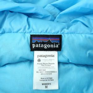 Patagonia Women's Hi-Loft Down Sweater Hoody ダウンジャケット 中綿 フード M ライトブルー