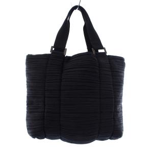 PLEATS PLEASE ISSEY MIYAKE イッセイミヤケ プリーツトートバッグ ブラック