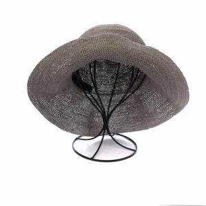 HELEN KAMINSKI プロヴァンス10 麦わら帽子 ストローハット 帽子 折り畳み ラフィア グレー