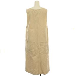 MHL. 20AW ジャンパースカート ワンピース ロング ノースリーブ  1 アイボリー