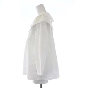 Drawer T-mat;MasakiParis ブラウス ビッグカラー 1 ホワイト