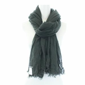 Faliero Sarti ストール マフラー カシミヤ混 カーキ