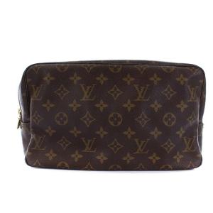 LOUIS VUITTON M47522 トゥルーストワレット28 モノグラム クラッチバッグ ブラウン