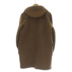 GLOVERALL ダッフルコート ロング丈 フード ウール ブラウン