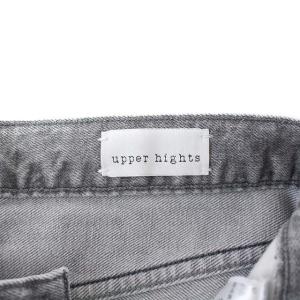 upper hights THE STELLA デニムパンツ ジーンズ ダメージ加工 グレー