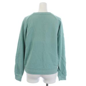 Maison Kitsuné トリコフォックス スウェット トレーナー 長袖 ワッペン XS グリーン