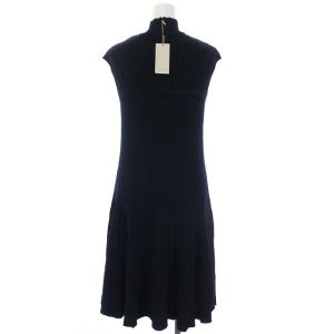 EPOCA 19AW ワンピース ニット 40 ネイビー