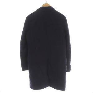 N.HOOLYWOOD エヌハリ チェスターコート ロング丈 シングル ウール 38 パープル