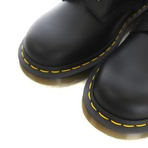 Dr.Martens 1460 8ホールブーツ ミドル レースアップ ステッチ スムースレザー 24.5cm ブラック