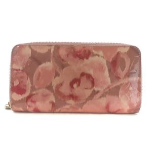 ジッピーウォレット ヴェルニ ローズヴェルール イカットフラワー マルチカラー M90020
