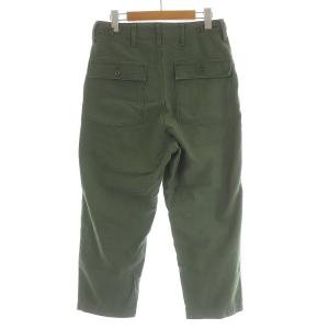 AMERICANA 21SS アパルトモン別注Cargo Pants カーゴパンツ ミリタリー ボタンフライ コットン 40 L カーキ