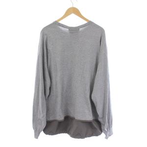 REMI RELIEF BRIEFING L/S Tee 長袖 Tシャツ カットソー ロンT 胸ポケット L グレー