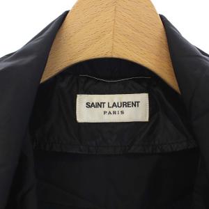 SAINT LAURENT PARIS 17年 マウンテンパーカー 46 黒