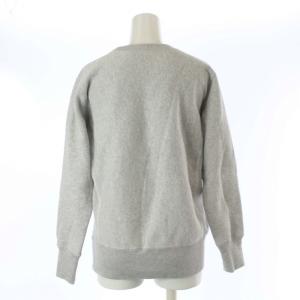 Champion DISNEY リバースウィーブスウェット ミッキーマウスプリント S グレー