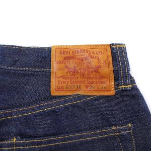 Levi's 1944年大戦モデル復刻 デニムパンツ USA製 ボタン裏555 W29 L36 紺