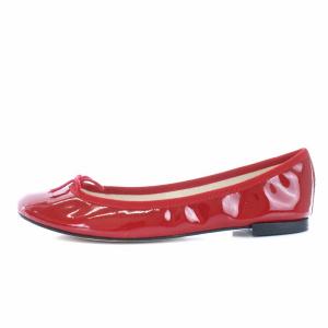 Repetto Cendrillon Ballerinas バレエシューズ フラット リボン 38.5 レッド