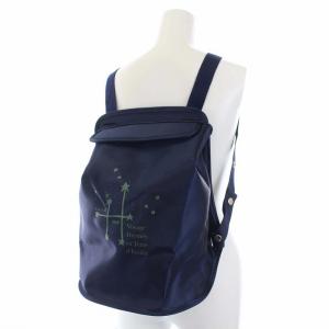 HERMES シェルパ 星を巡る旅展 1999年限定品 リュックサック デイパック 紺 ネイビー