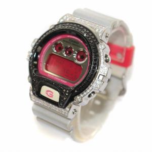 CASIO G-SHOCK DW-6900CB クレイジーカラーズ 腕時計 ショックレジスト キュービックジルコニア シルバー