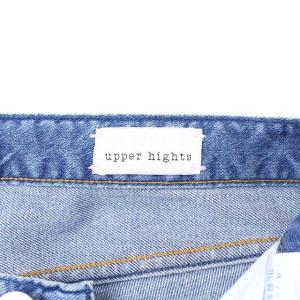 upper hights HAUNT別注 THE SERENA デニムパンツ ジーンズ カットオフ W23 インディゴブルー 980259