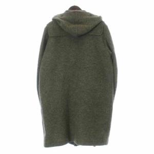 HAVERSACK ダッフルコート ウール ロング ウール L グリーン