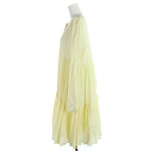 Merlette 20SS Martel dress フレアワンピース ひざ丈 XS 黄