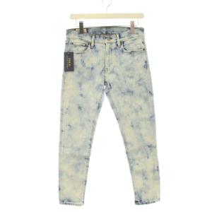 THE TOMPKINS SKINNY CROP タグ付き デニムパンツ ジーンズ スキニー スリム ケミカルウォッシュ メキシコ製
