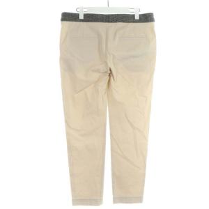 BRUNELLO CUCINELLI テーパードパンツ ロング コットン I46 L ベージュ